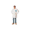 Impact Products Disposable Lab Coat - 2 Pocket - Open Collar - Snap Front, M, Case Of 30 TY212SWHMD003000